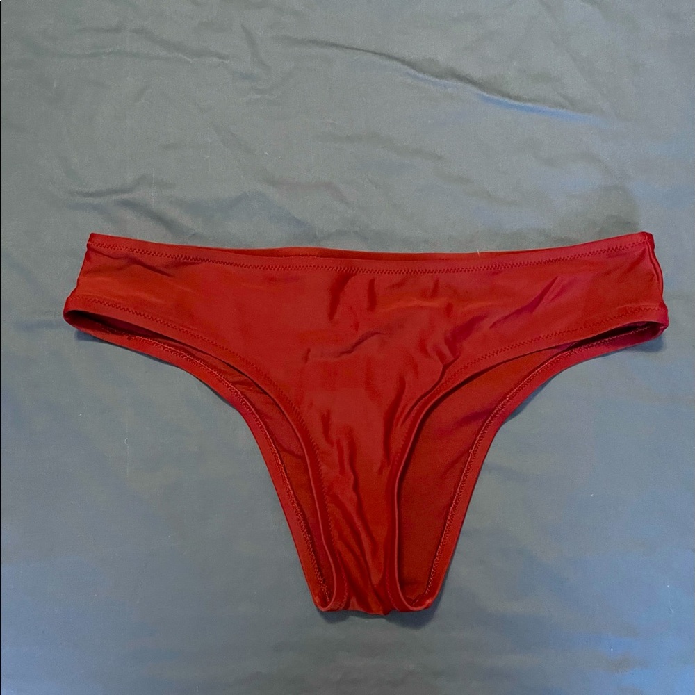 Maroon bikini bottom